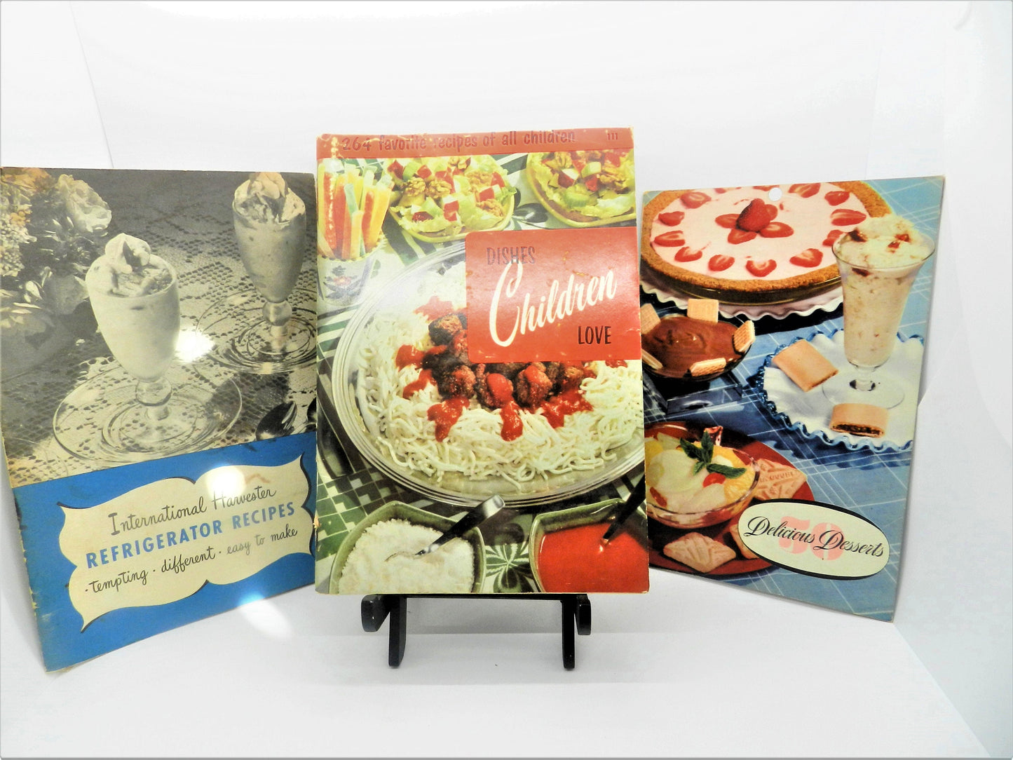 Vintage Cooking 3 Booklets -  Children Desserts