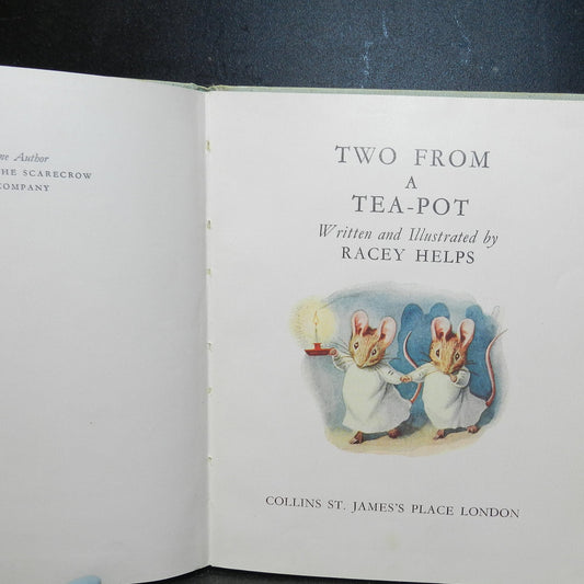 Vintage "Two from a Tea-Pot" 1955  First Edition Second Printing