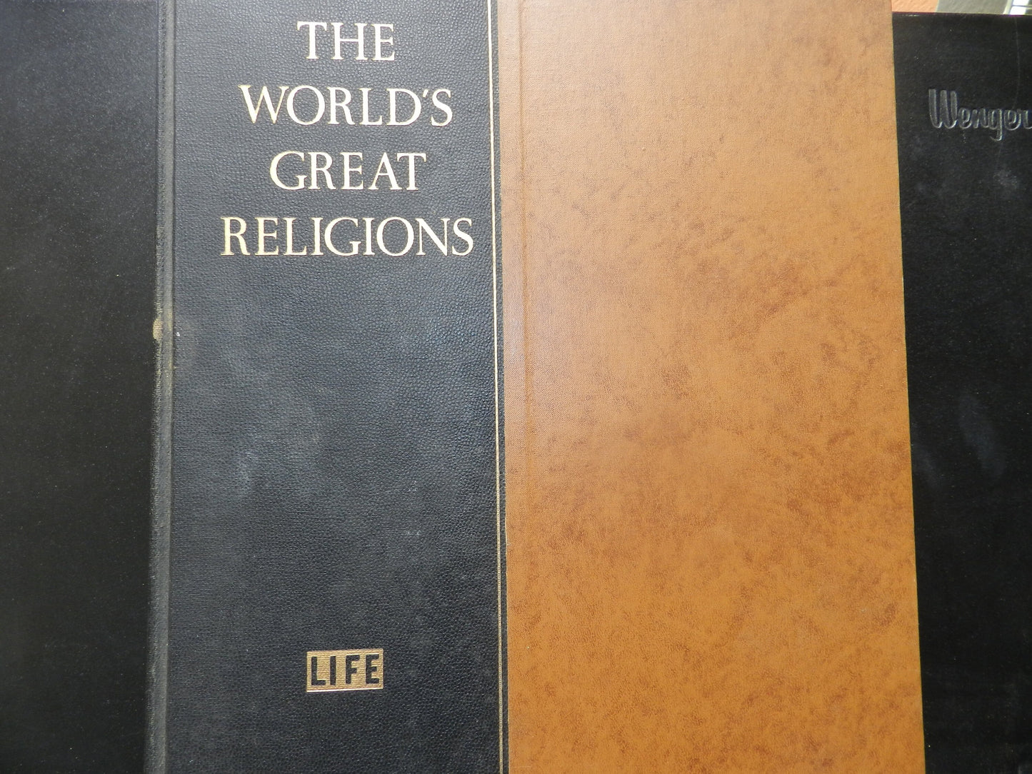 Vintage 1st ed "The Worlds Great Religions" Book 1957