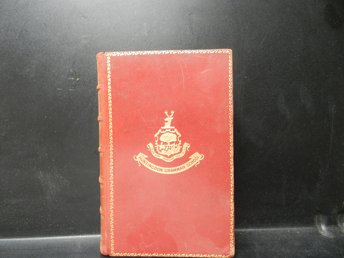 Antique Leather Bound Book "Science From An Easy Chair" by Sir Ray Lankester, 1920