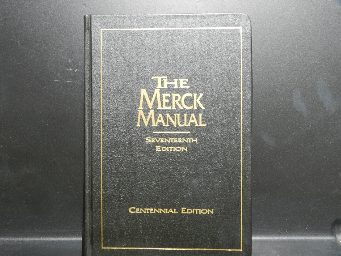 Vintage "The Merck Manual of Diagnosis and Therapy" 11th Edition 1966