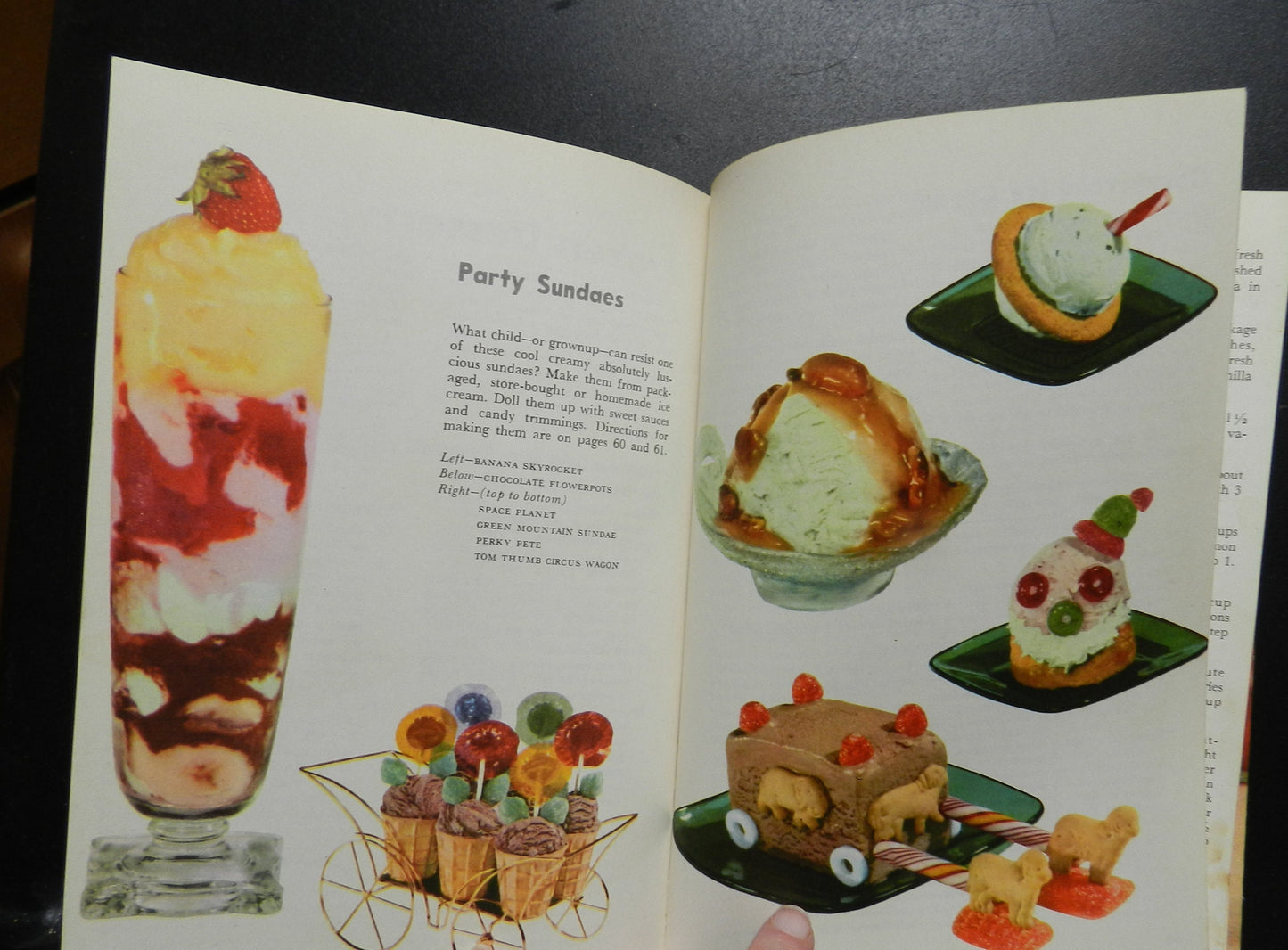 Vintage Recipe Book -  "Dessert and Fruit Cookbook" by Family Circle First Edition 1954