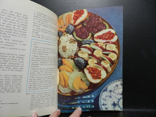 Vintage Recipe Book -  "Dessert and Fruit Cookbook" by Family Circle First Edition 1954