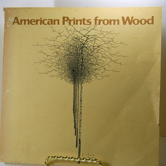 Vintage Catalog Exhibition of American Prints from Wood -1975