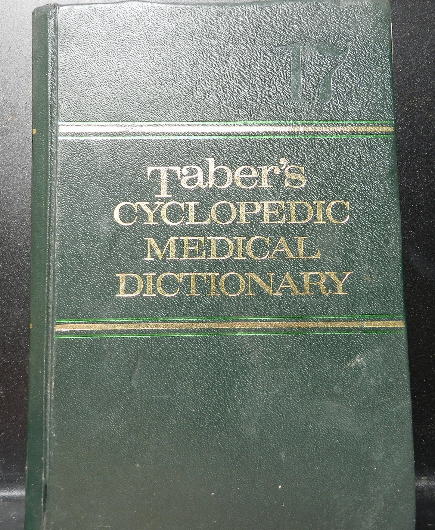 Vintage Book "Taber's Cyclopedic Medical Dictionary" 1993  Doctor's Dictionary 17th Edition VG
