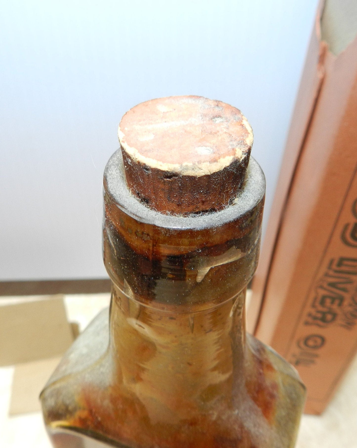 Authentic Antique Medicine Bottle - Emulsion Cod Liver Oil With Hypophosphates of Line & Soda  Ca. 1880