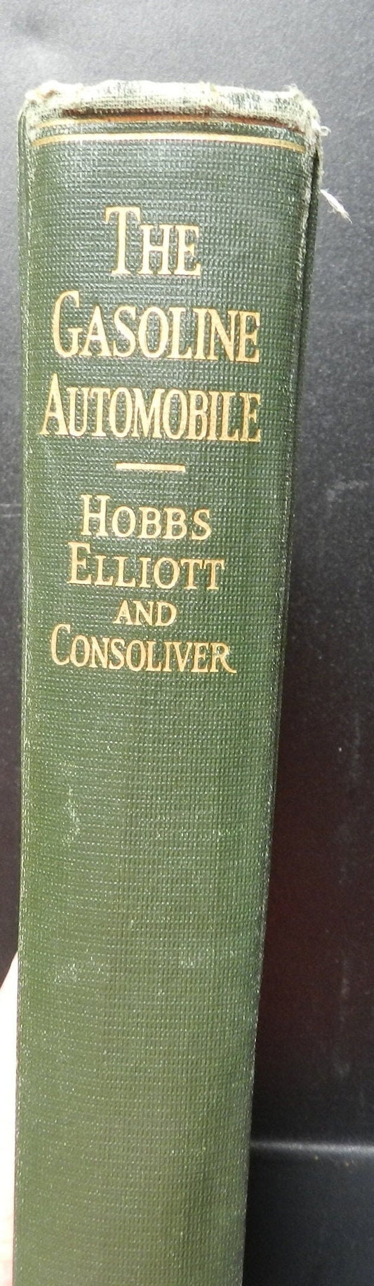 Book "The Gasoline Automobile" Antique - By Hobbs & Elliott  2nd Ed. 1919