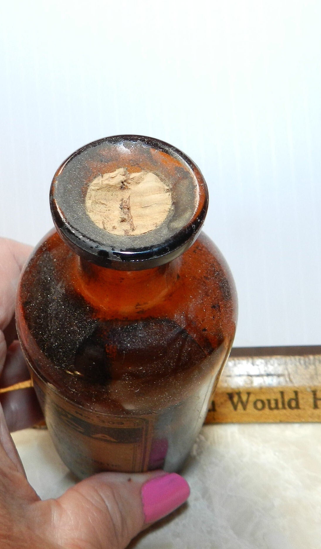 Authentic Antique Medicine Bottles - Manaca -  OTC Preparation