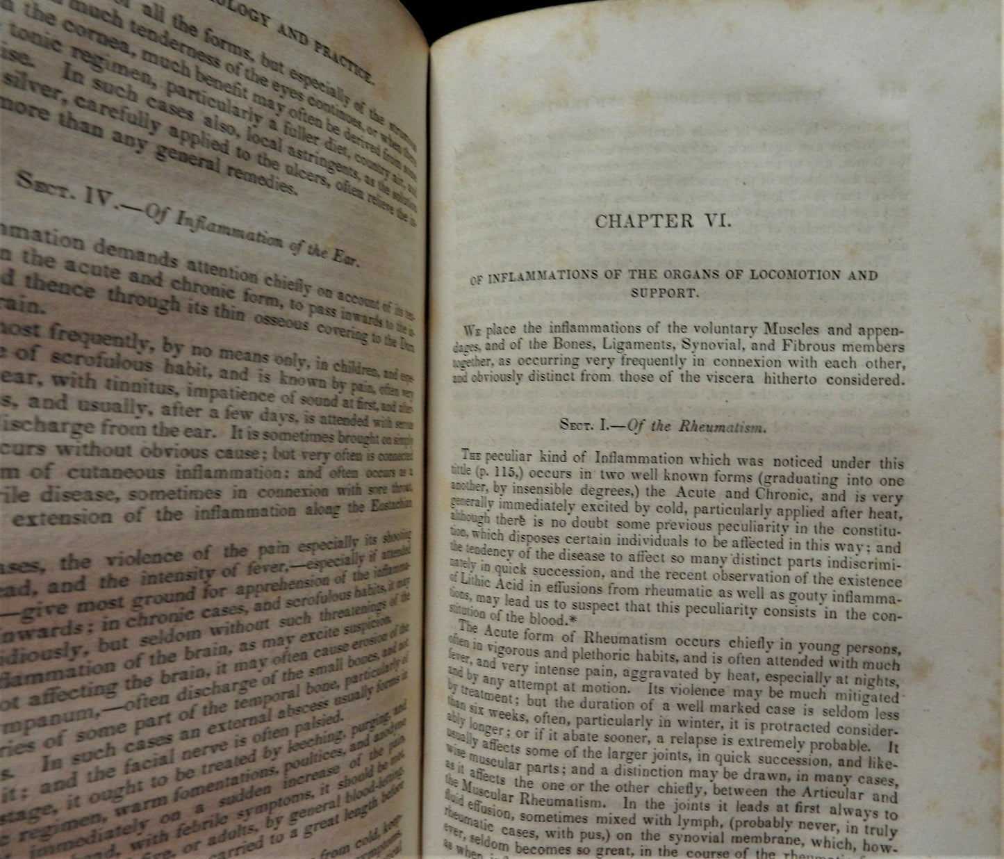 Antique Medical "Outlines of Pathology and Practice of Medicine"  Book by William Alison 1844  Lea & Blanchard